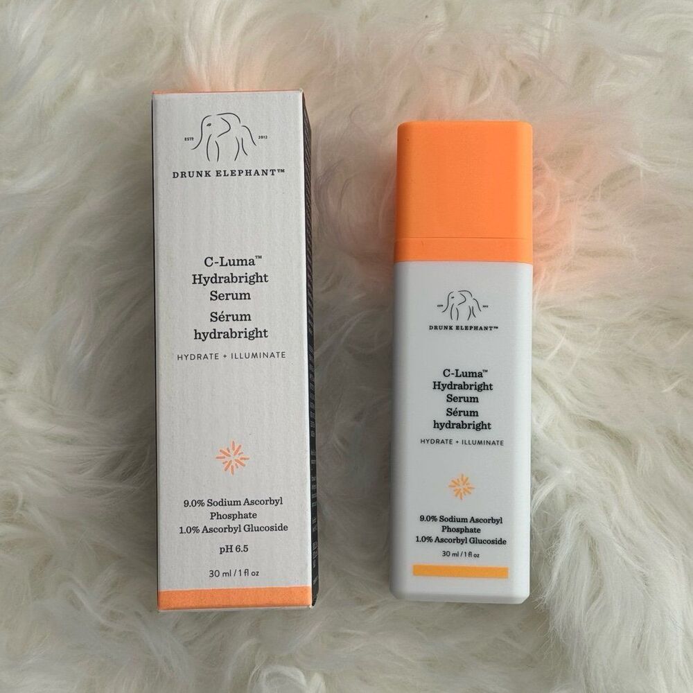 Drunk Elephant C-Luma Hydrabright Gentle Hydrating Vitamin C Serum 1 Fl Oz